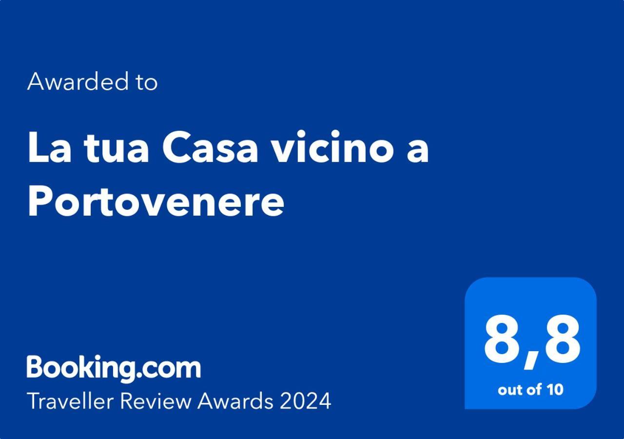 레 그라치에 La Tua Casa Vicino A Portovenere 빌라 외부 사진